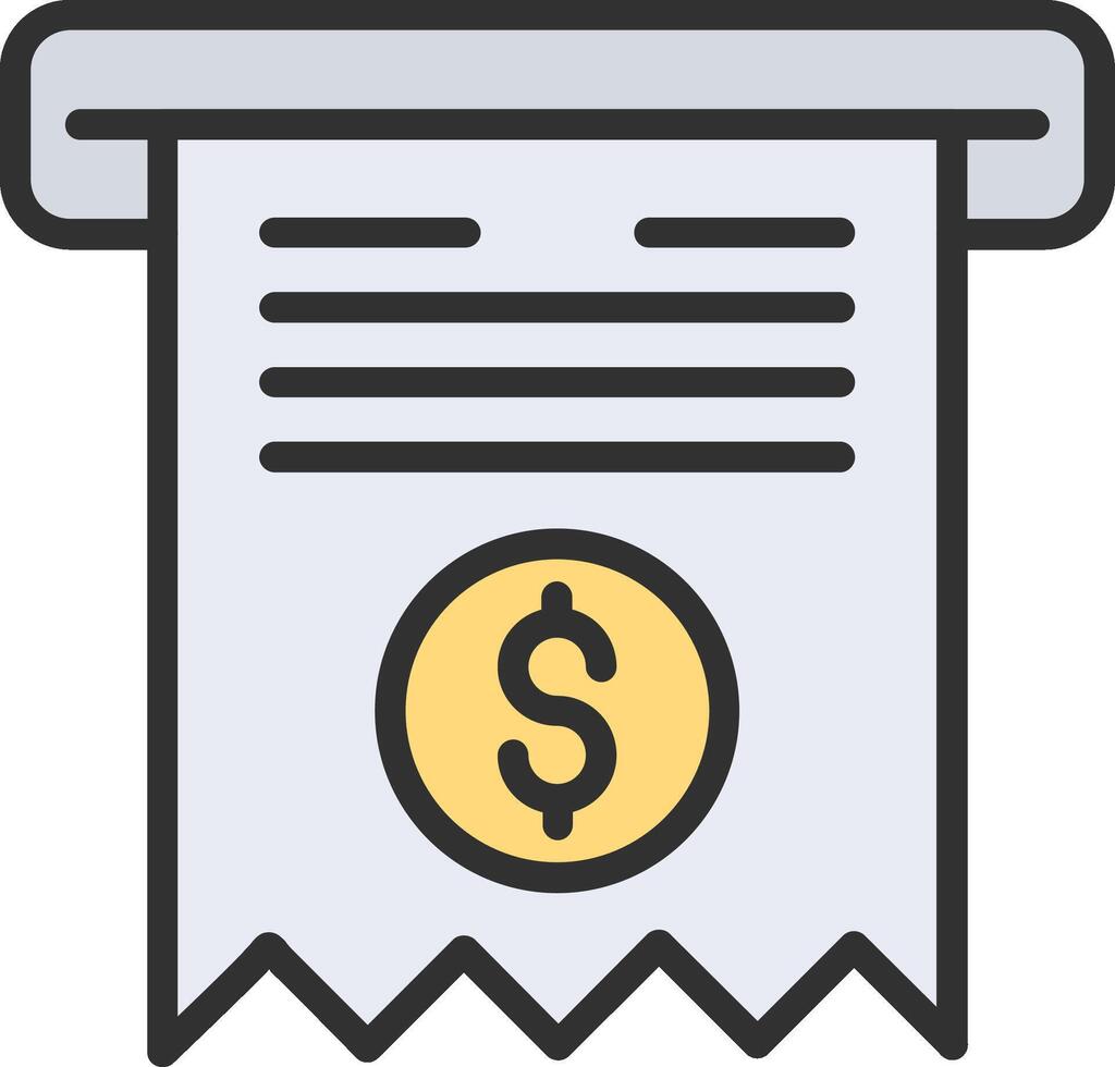 Bill Clean UI Concept vector