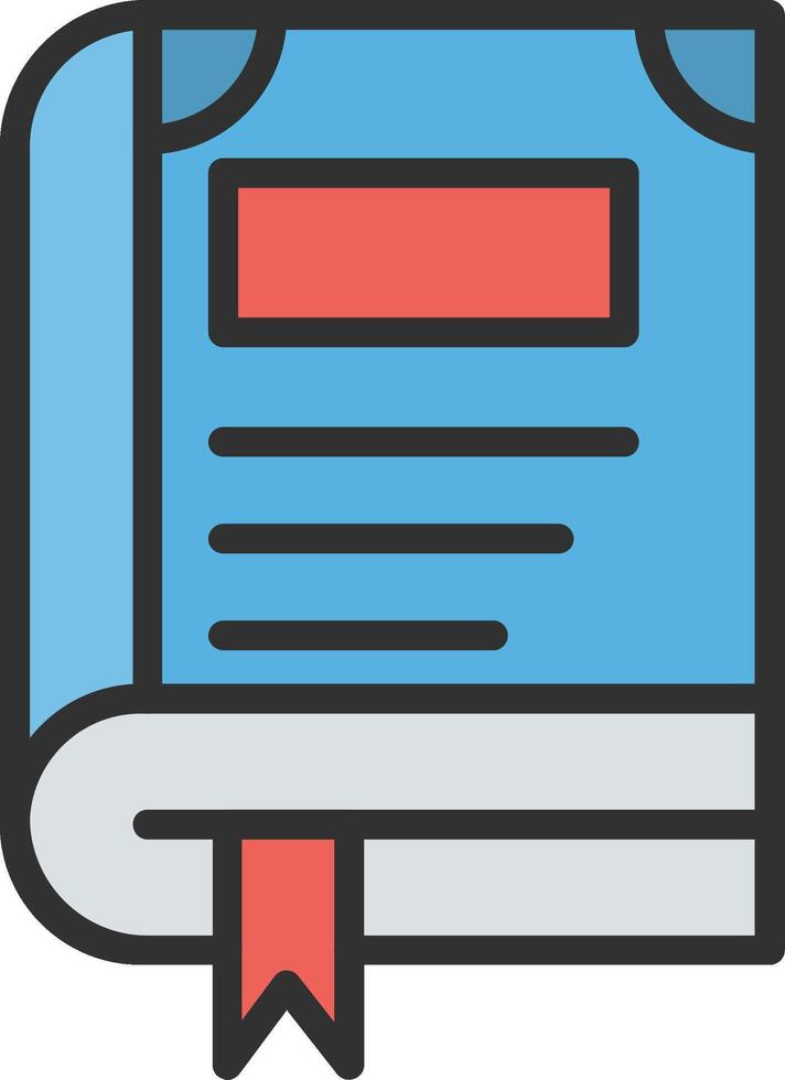 Book Pastel Sketch Mark vector