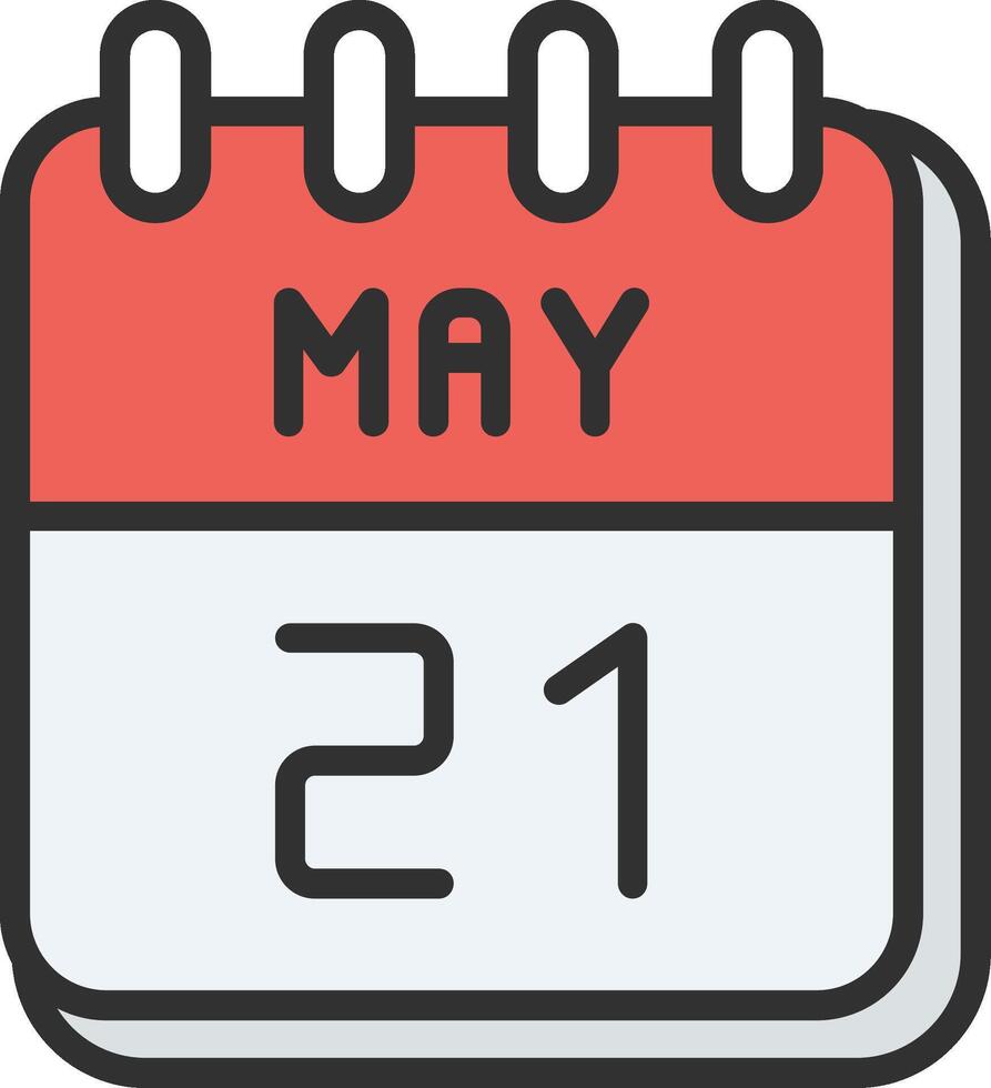 21 May Color Enhanced Graphic vector