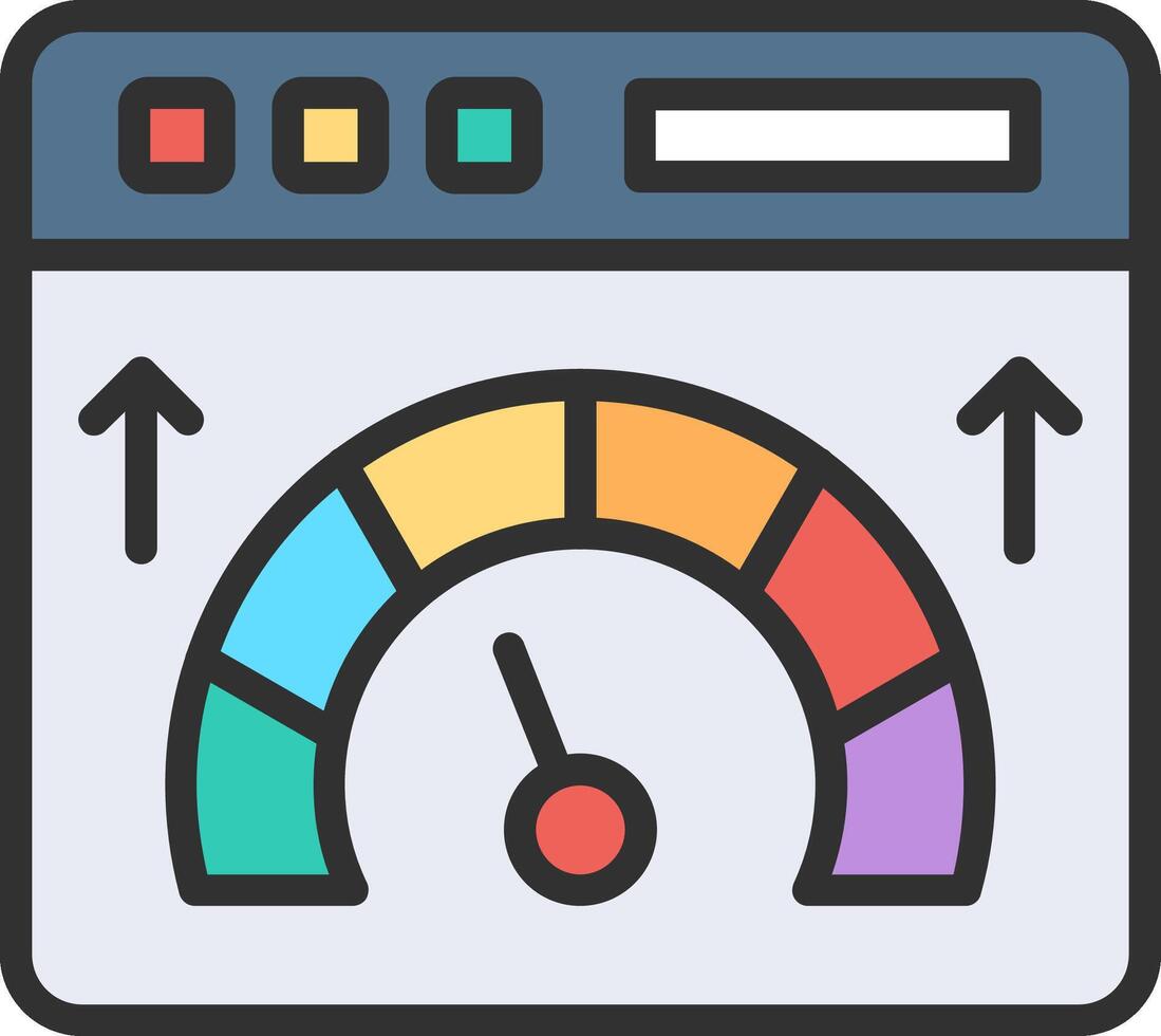 Web Speed UI Badge vector