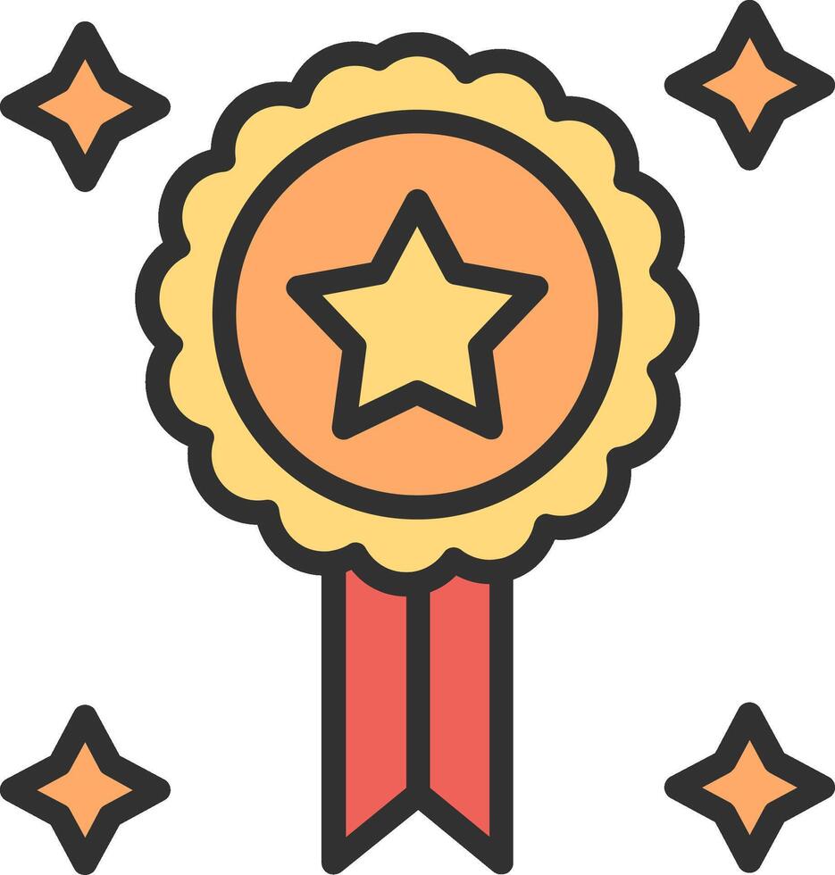 Quality High Contrast Badge vector