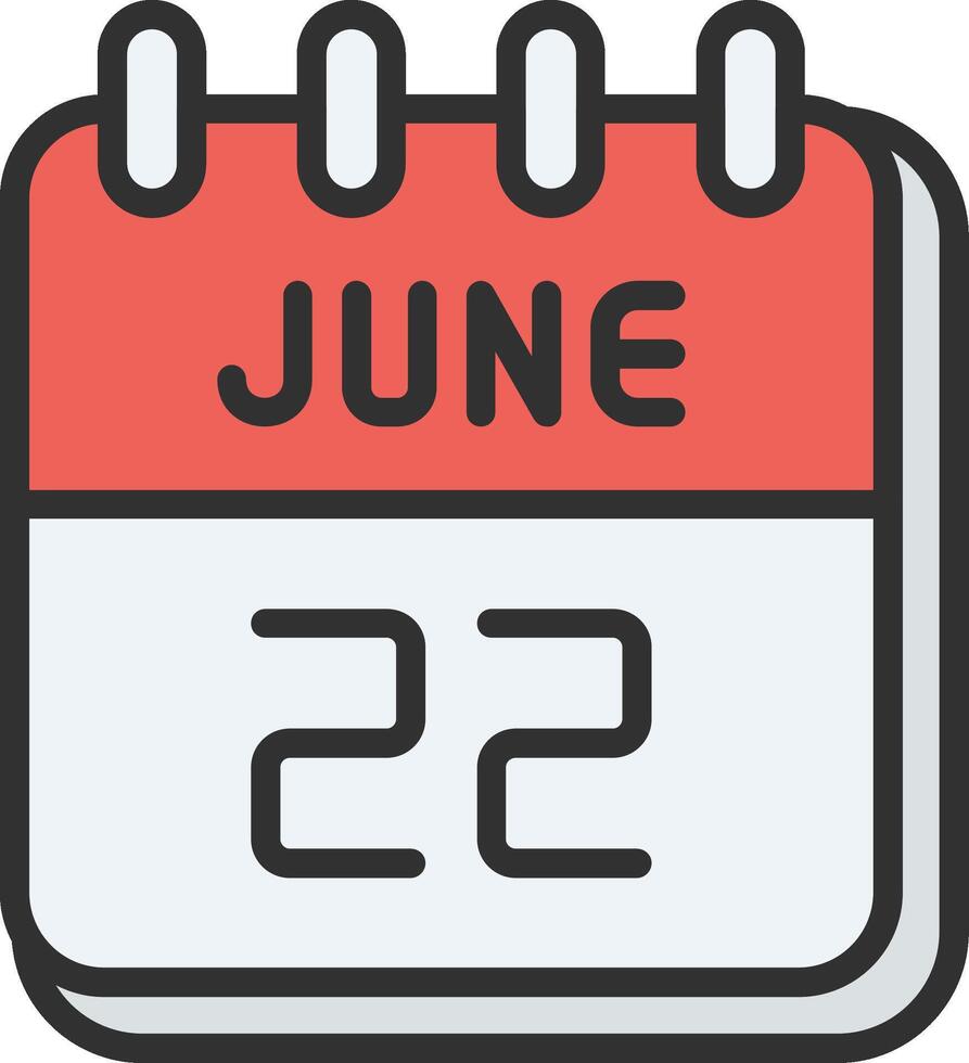 22 June Thin Line Element vector