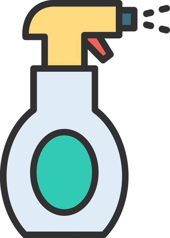 Water Spray Thin Graphic Shape vector
