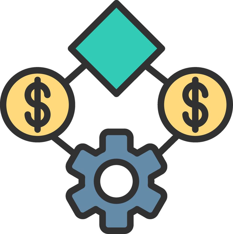 Business 3D Rendered Symbol vector