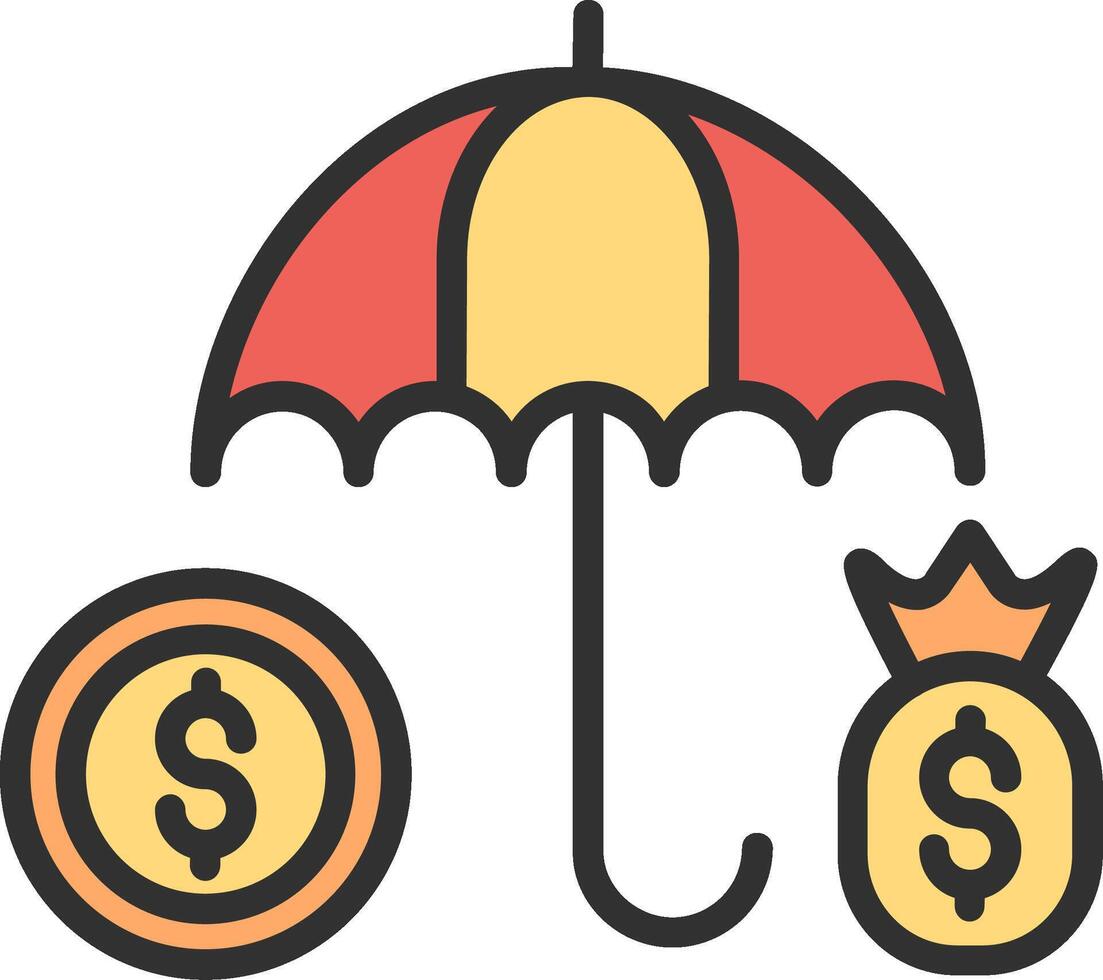 Insurance Pixel Style Badge vector