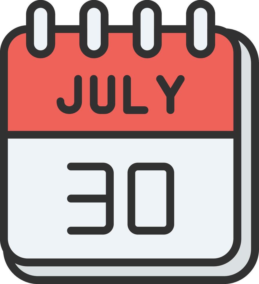30 July Modern Shape Graphic vector
