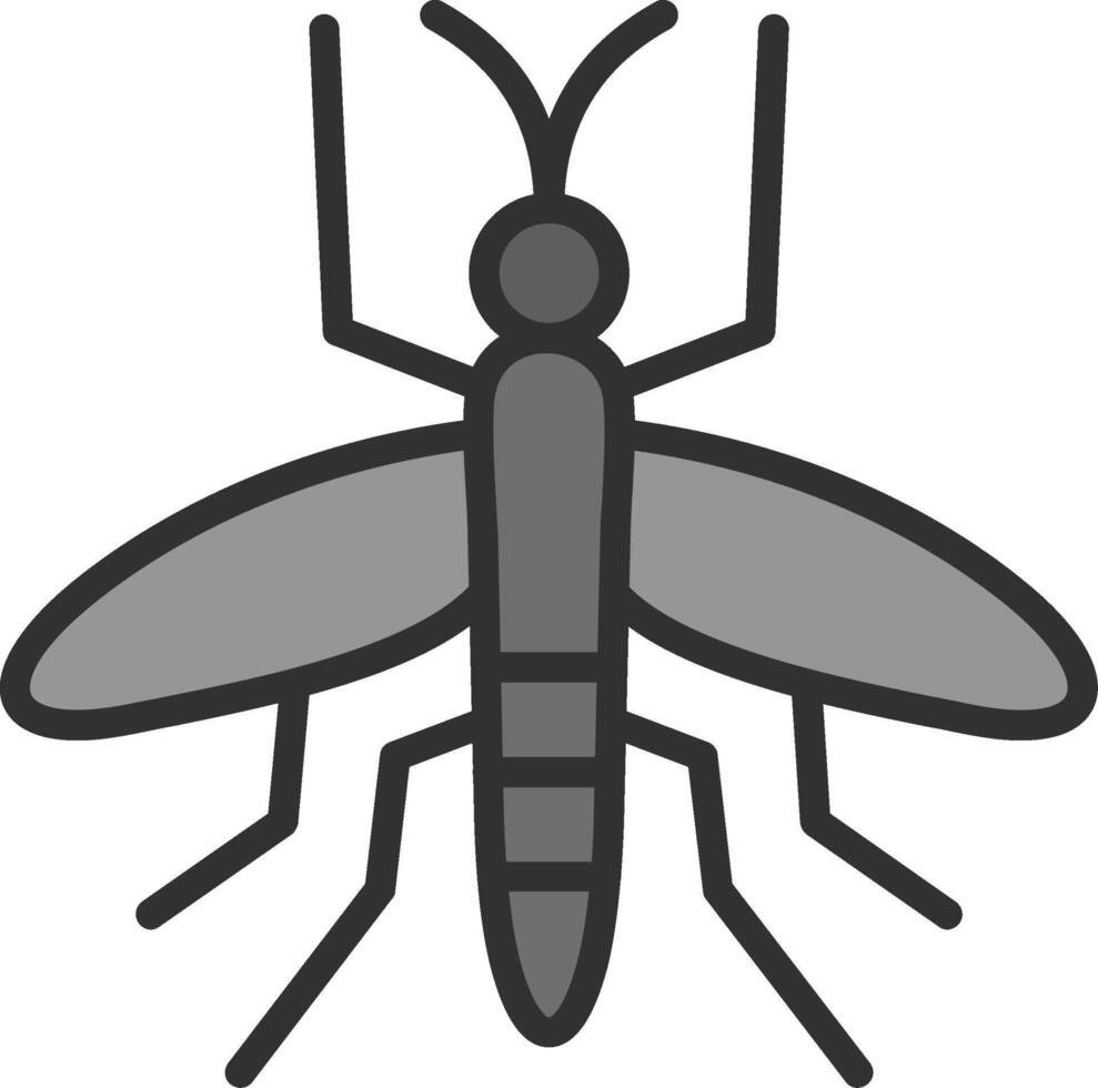 Mosquito Thin Line Element vector