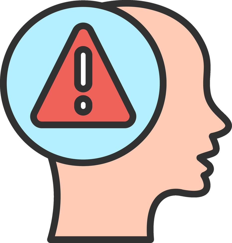 Mental Health Digital Tech Element vector