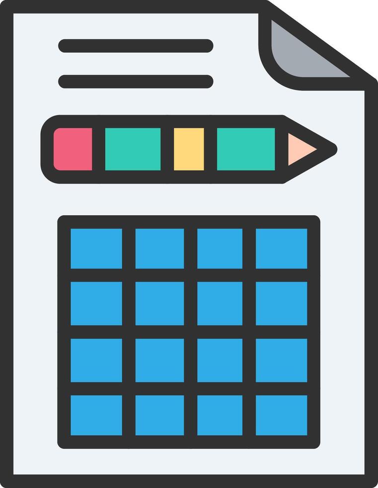 Bookkeeping Gradient Themed Symbol vector