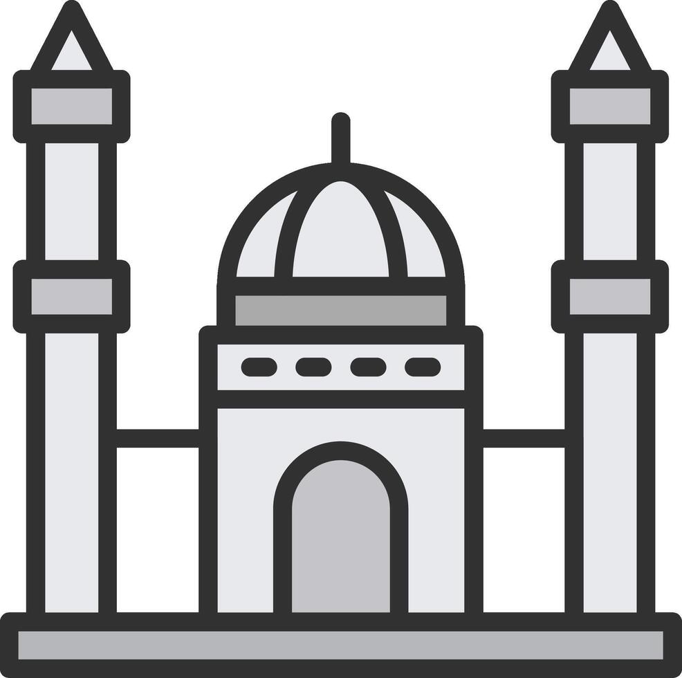 Hagia Sophia Modern Color Symbol vector