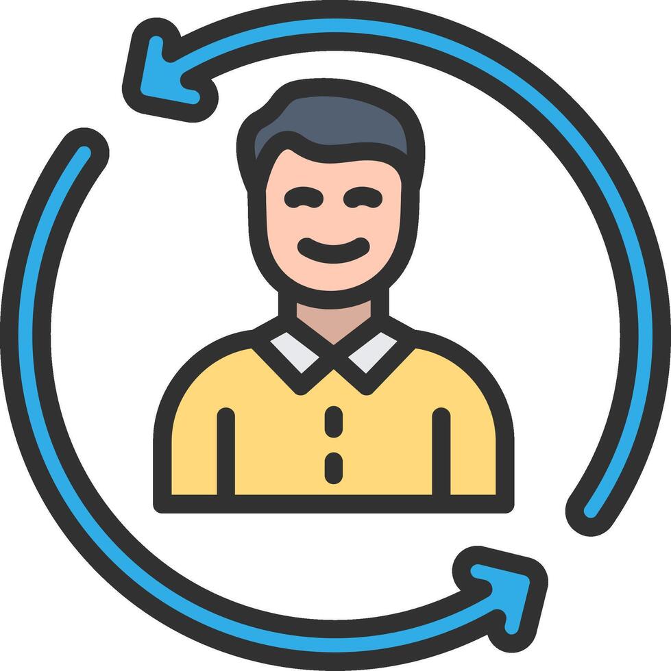 Rotation Detailed UI Piece vector