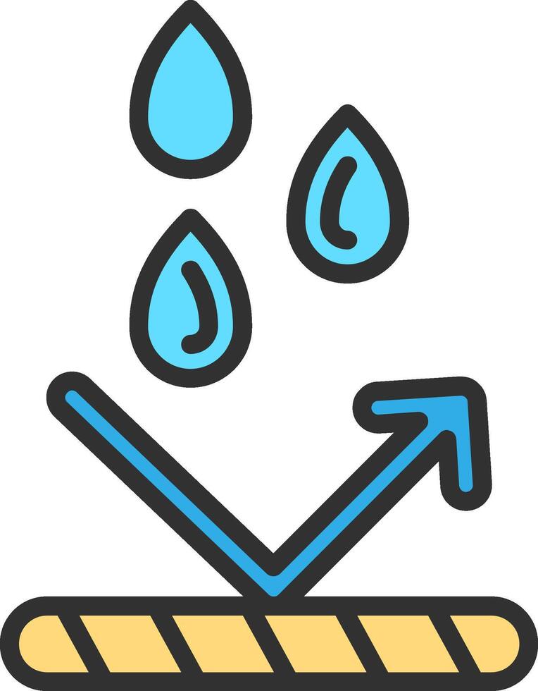 Water Resistant Business App Graphic vector