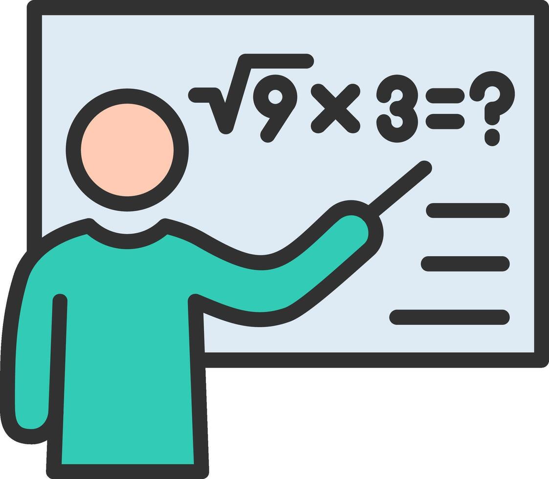 Mathematician Interactive Symbol vector