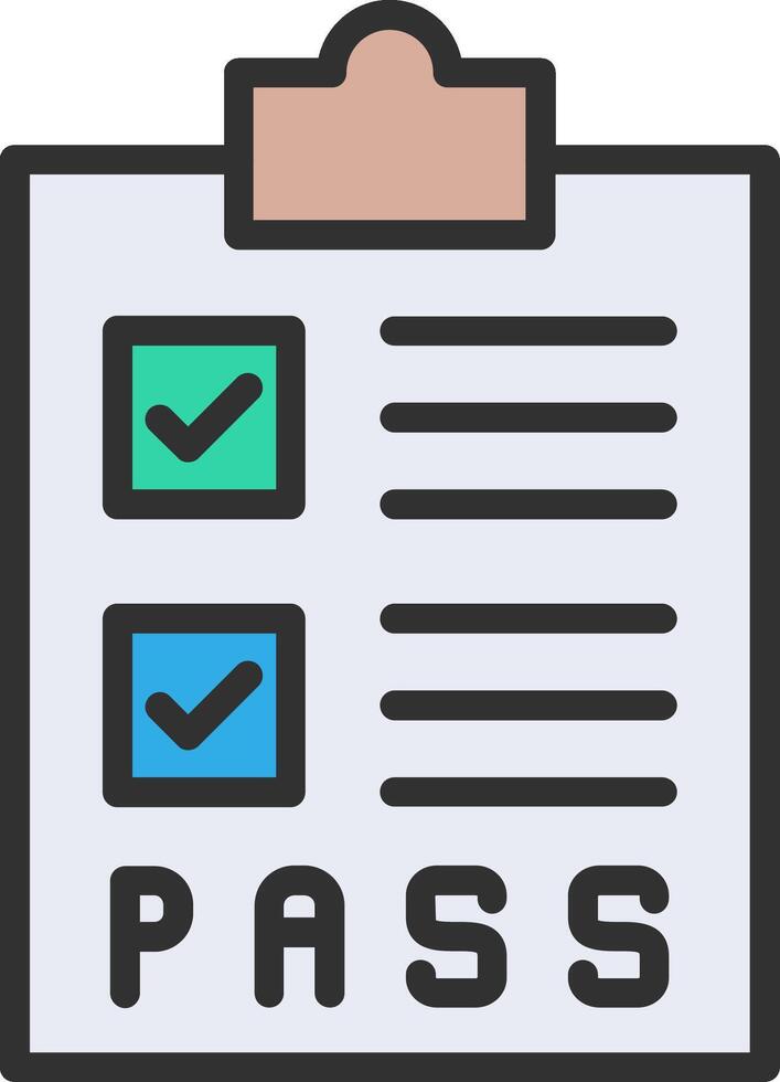 Pass Futuristic App Badge vector