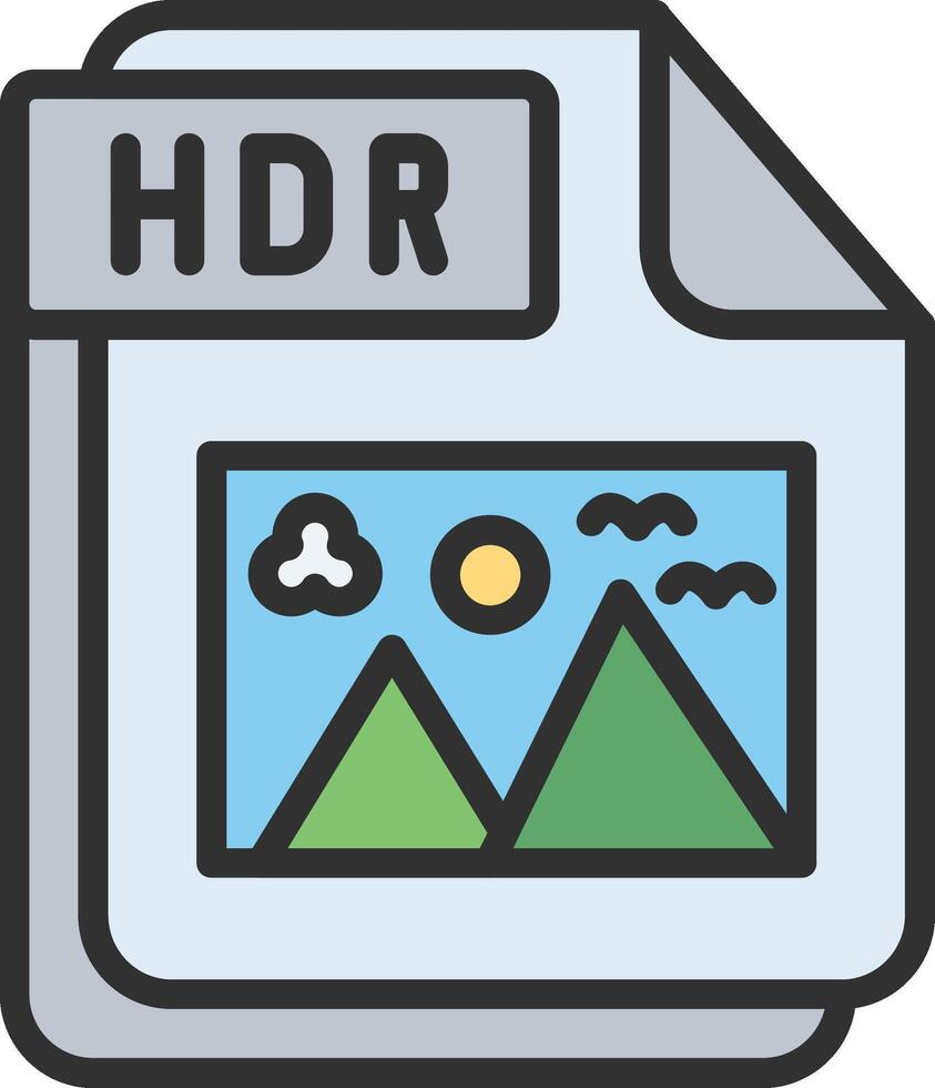 HDR Futuristic UI Mark vector