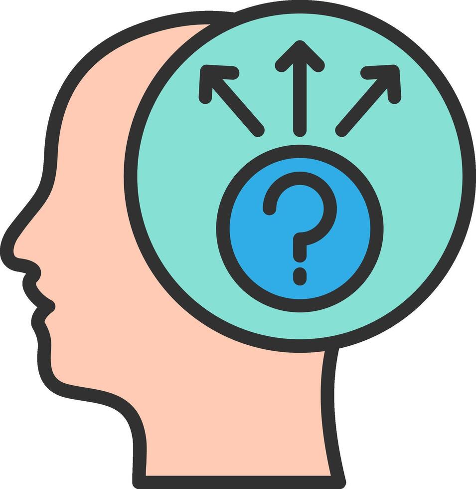 Uncertainty UI Badge vector