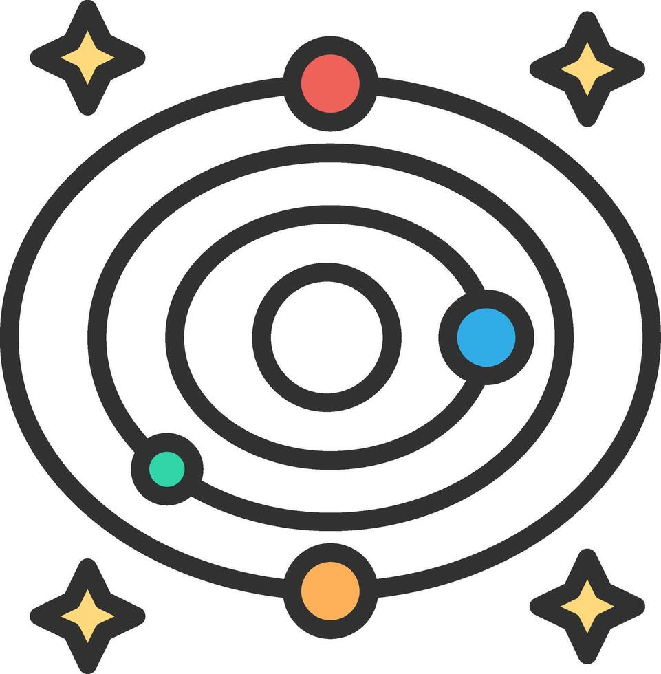 Galaxy Digital App Concept vector