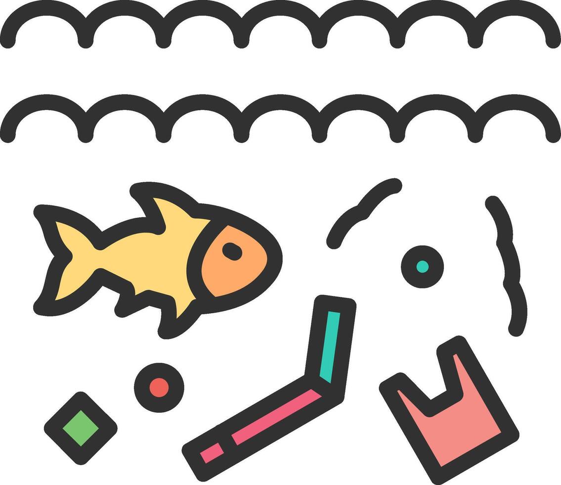 Pollution Bold App Graphic vector