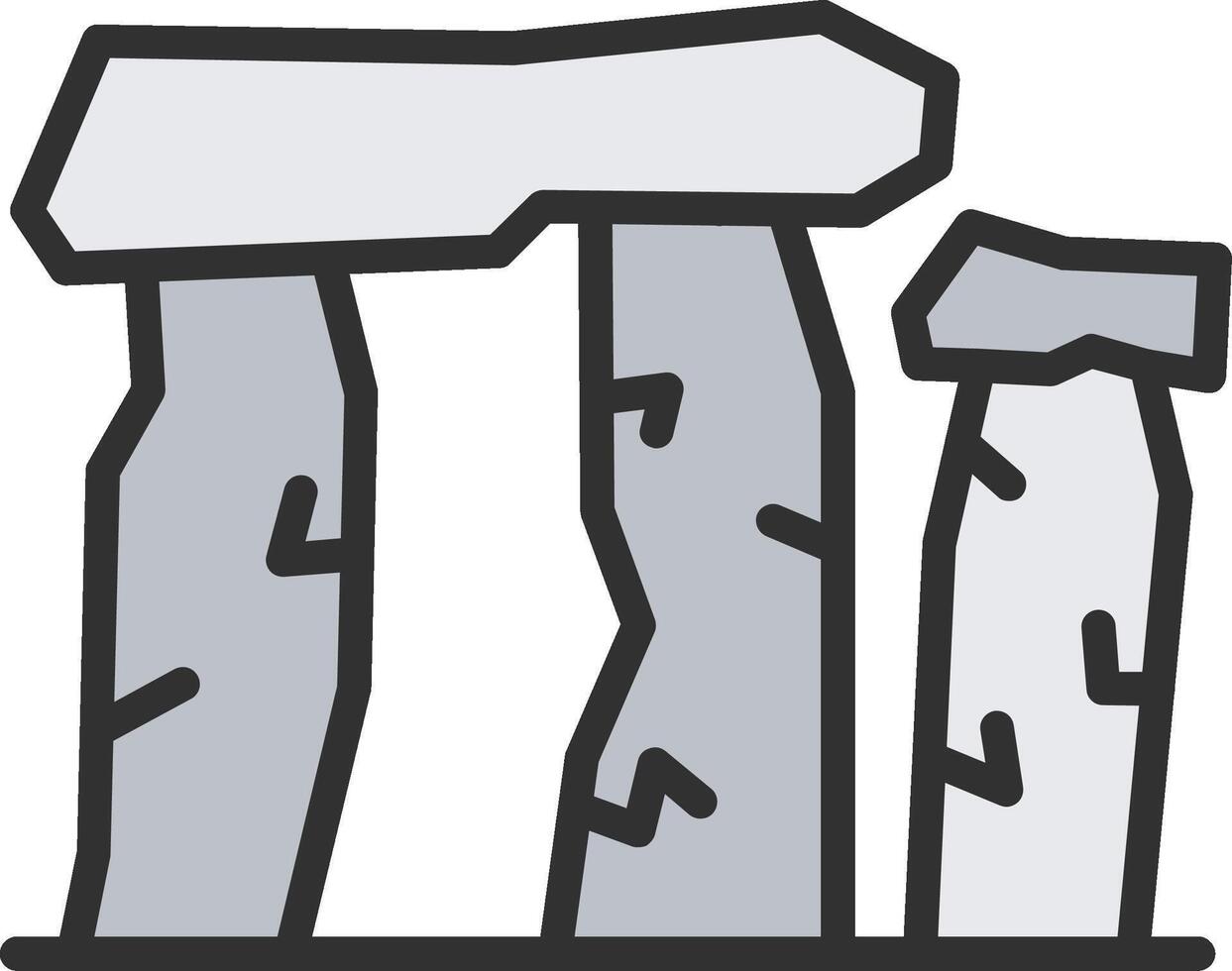 Stonehenge Digital Tech Element vector