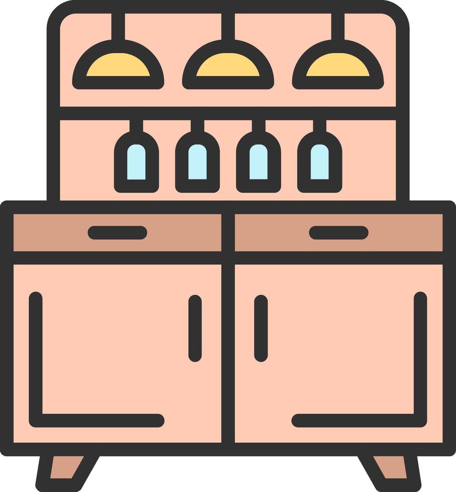 Pub Mobile App Illustration vector