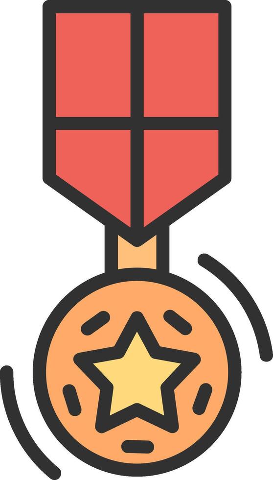 Honor Color Stroke Symbol vector