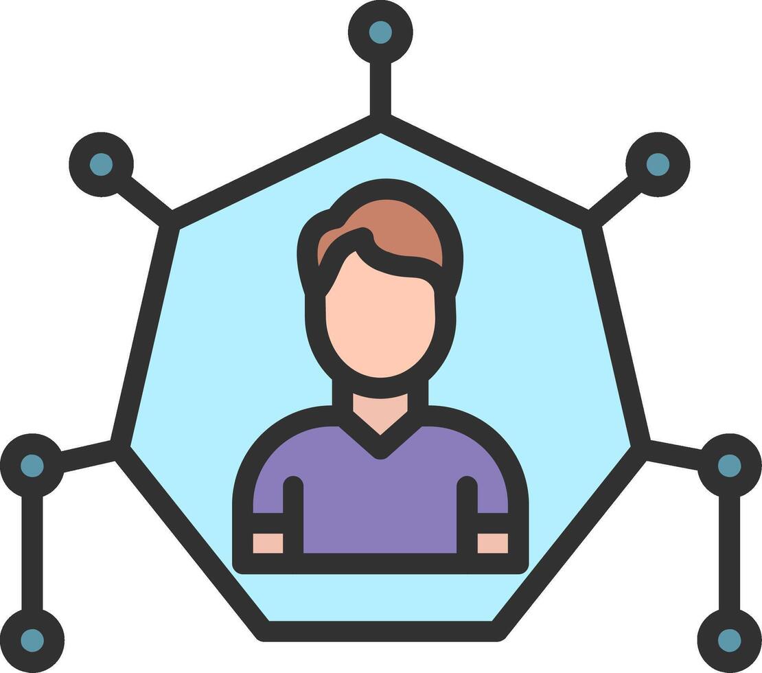 Outsourcing Wireframe App Design vector