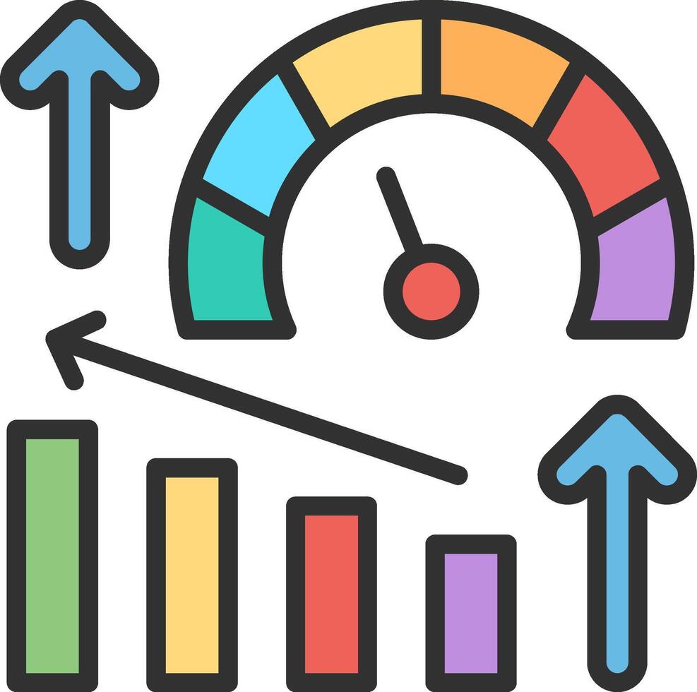 Statistics Vibrant Visual Object vector