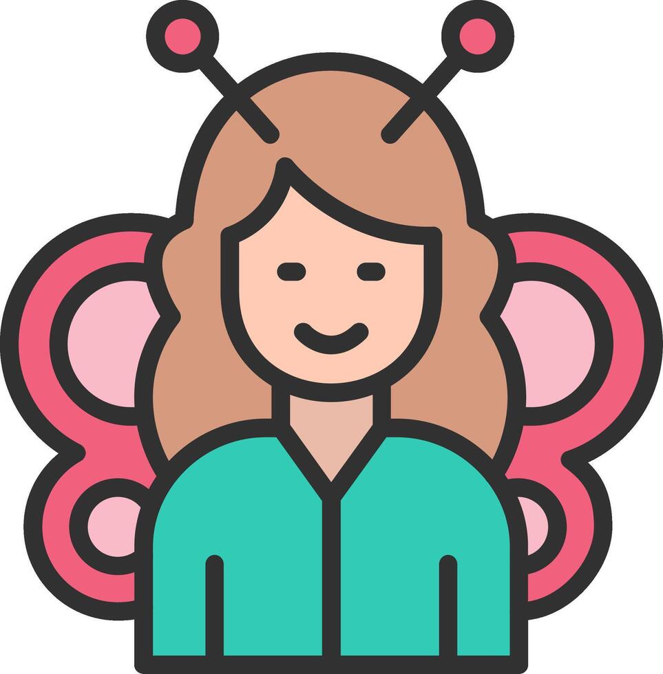 Butterfly Coded UI Symbol vector