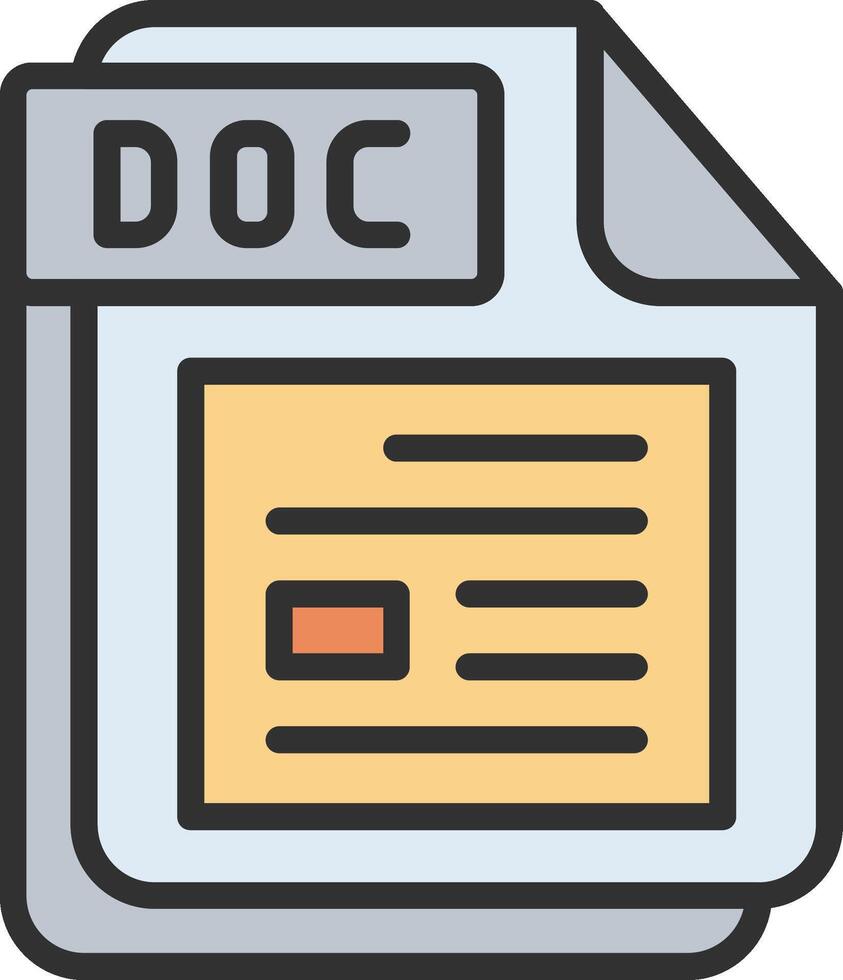 DOC Abstract UI Visual vector