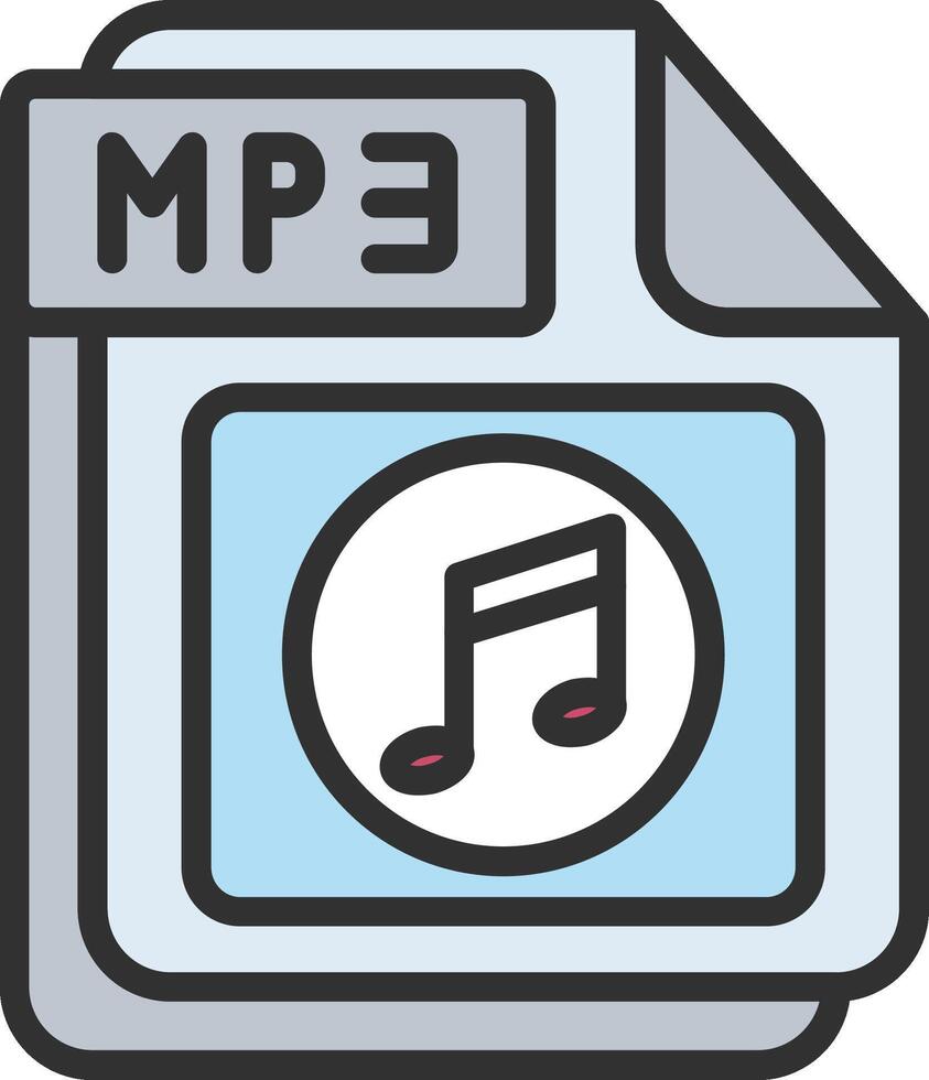 MP3 3D Interface Shape vector