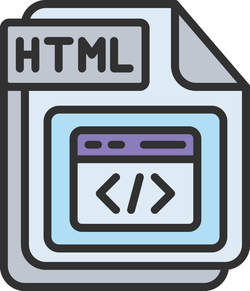 HTML Vivid App Element vector