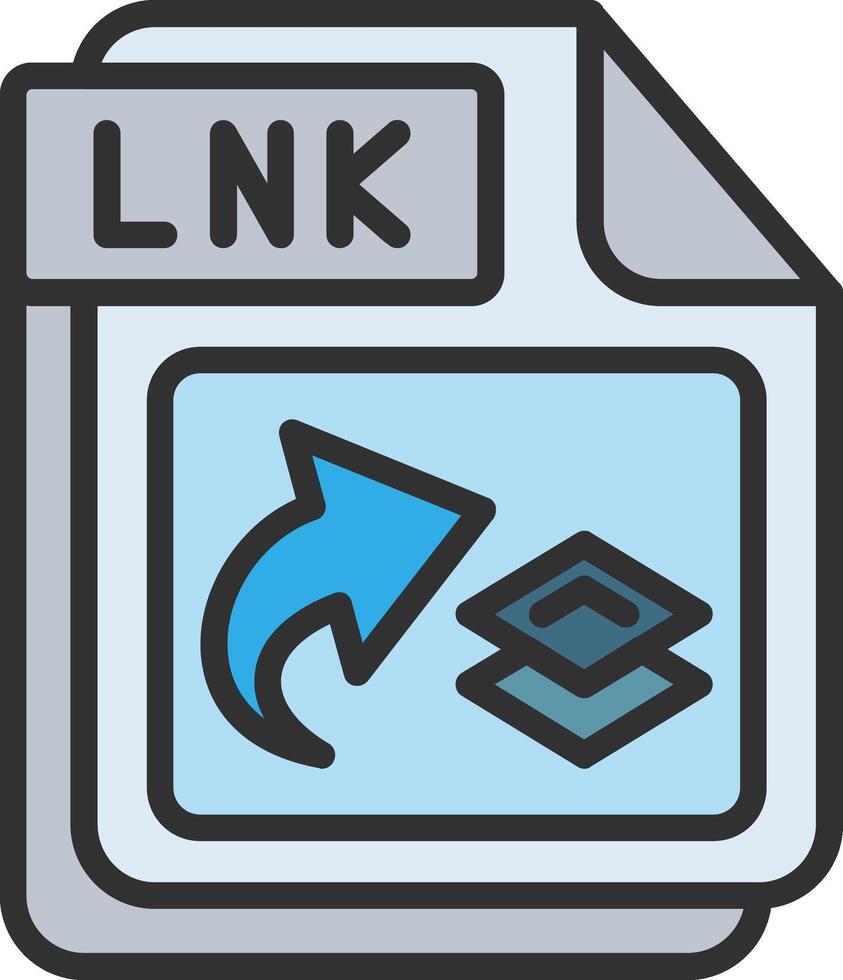 LNK Geometric Style Badge vector