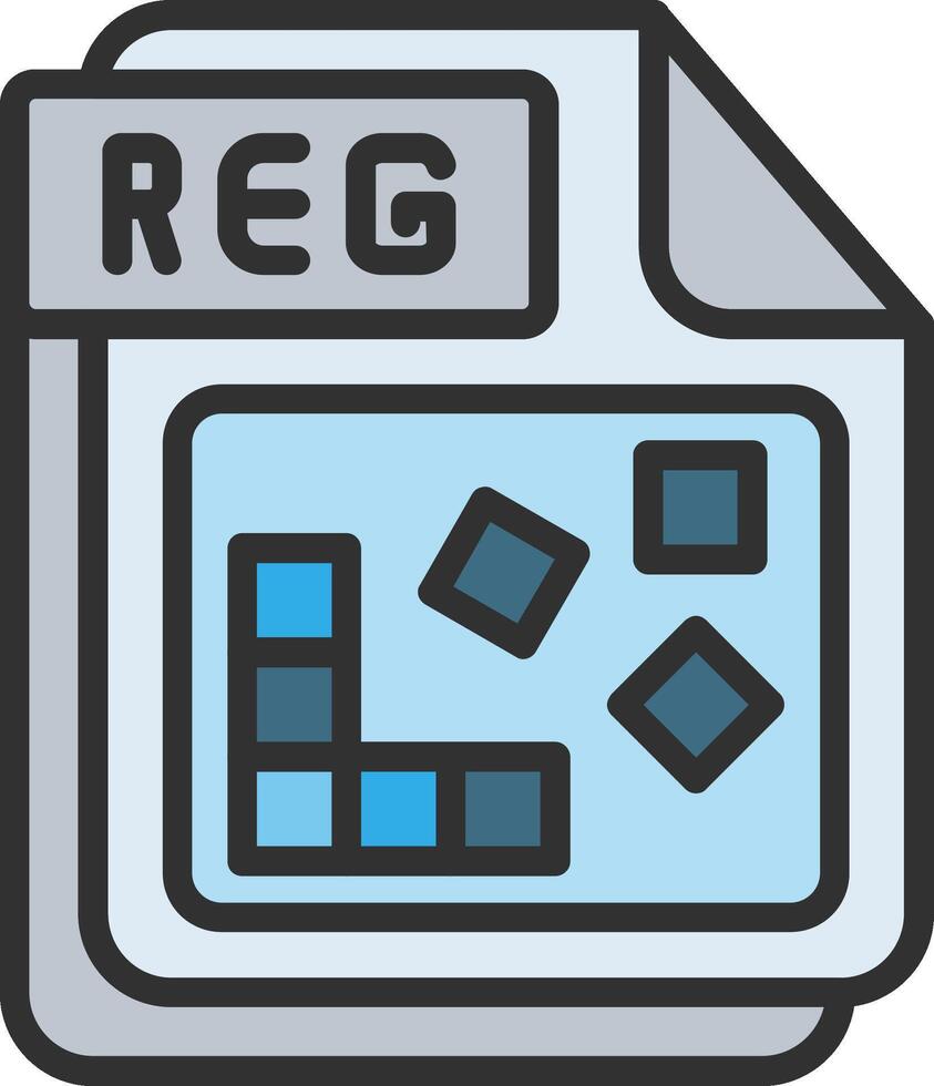 REG High Contrast Badge vector