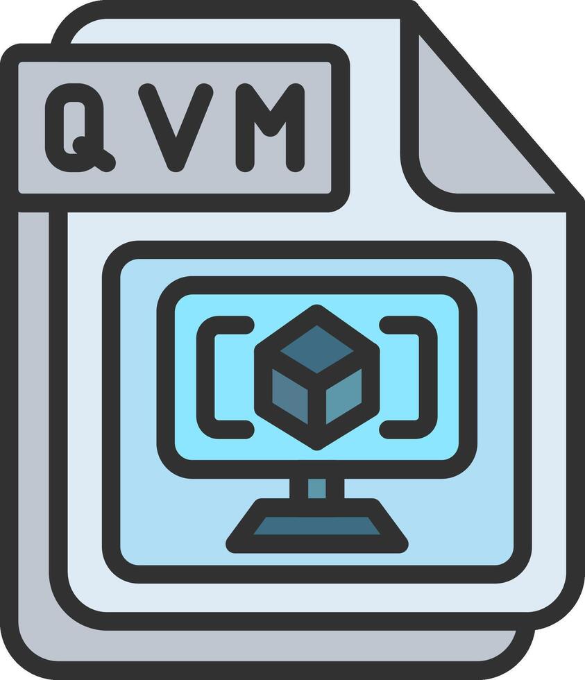 QVM Wireframe App Design vector