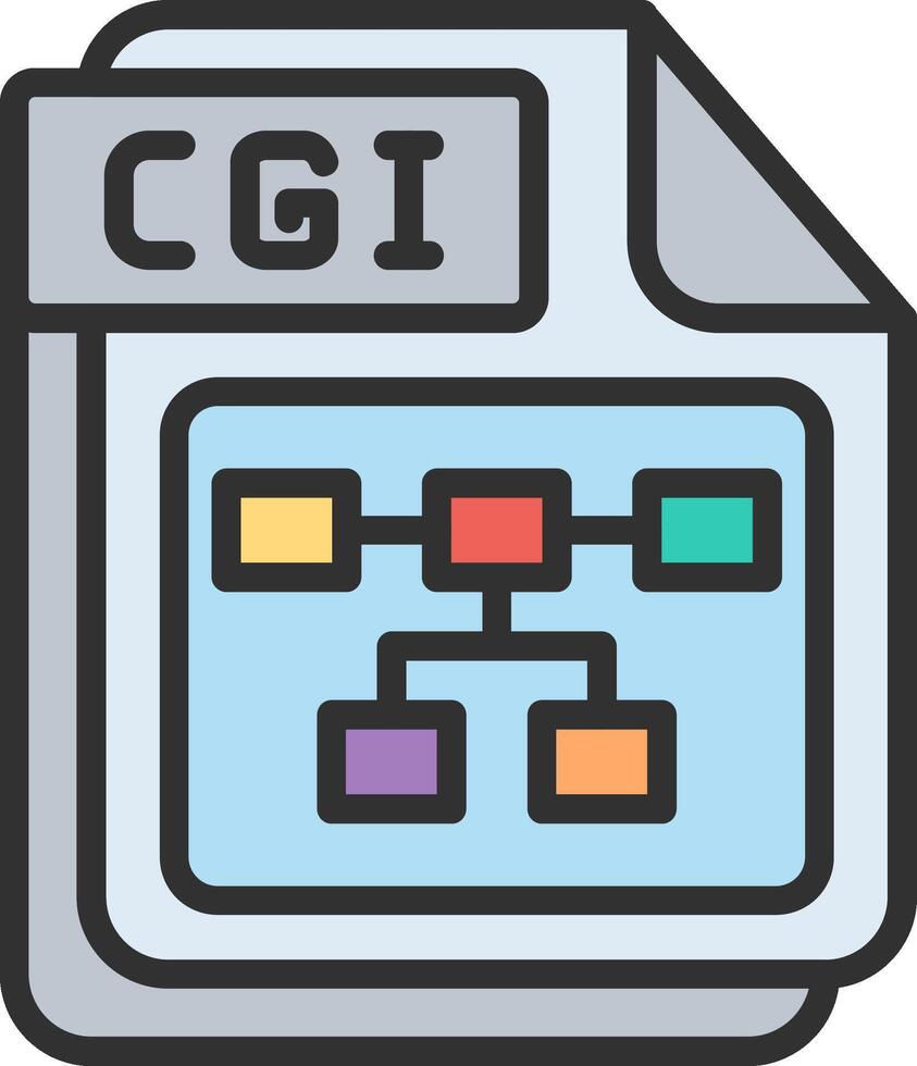 CGI 3D Interface Shape vector