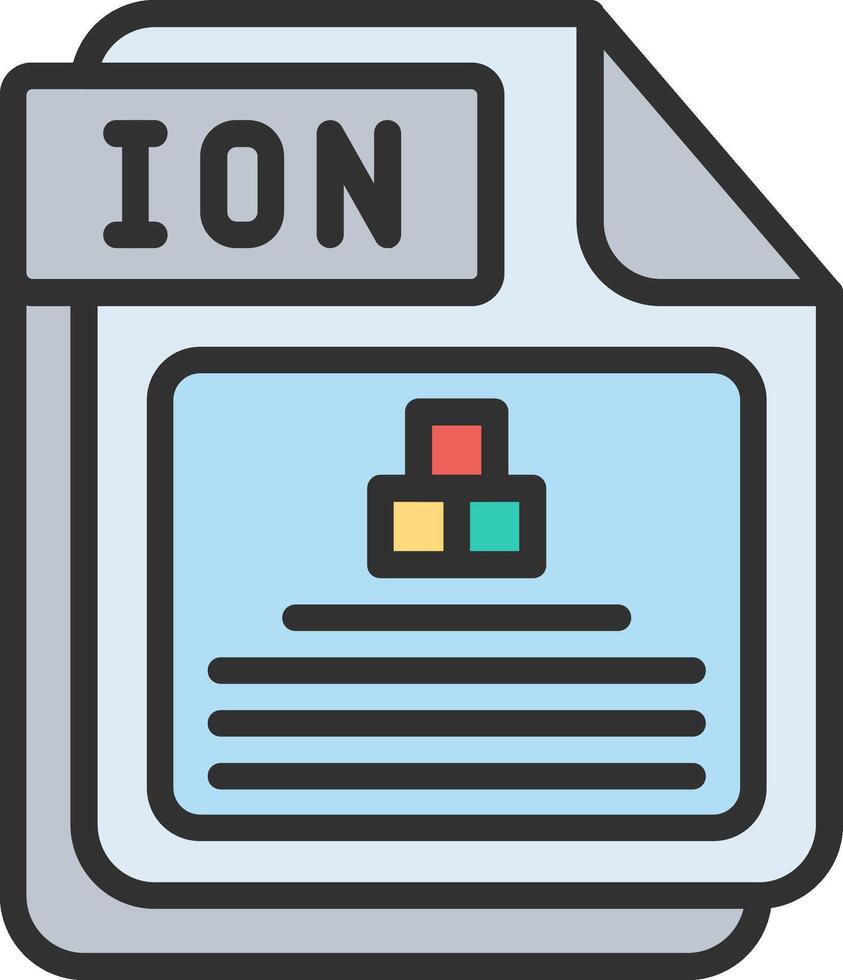 ION 3D Interface Shape vector