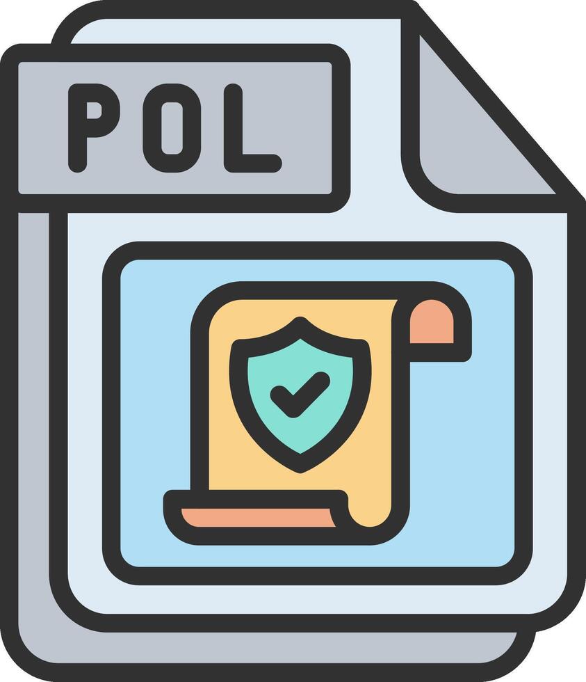 POL Abstract UI Visual vector