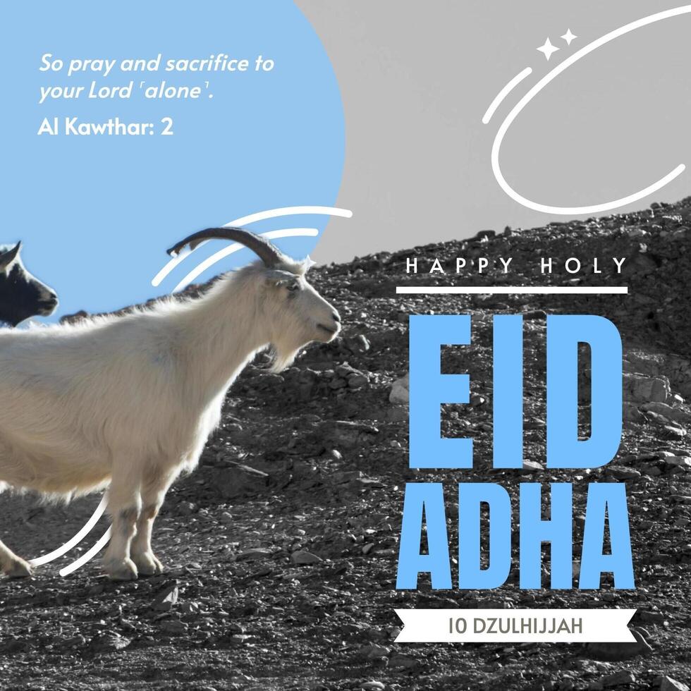 Eid Adha Instagram Post template