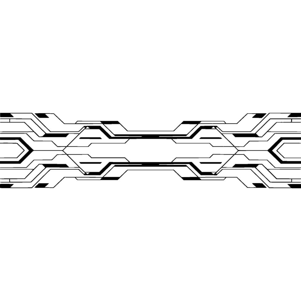 Tech Interface Abstract Circuitry Background, Minimalist. vector