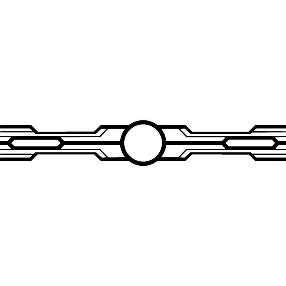Abstract Tech Interface , Futuristic Button Element. vector