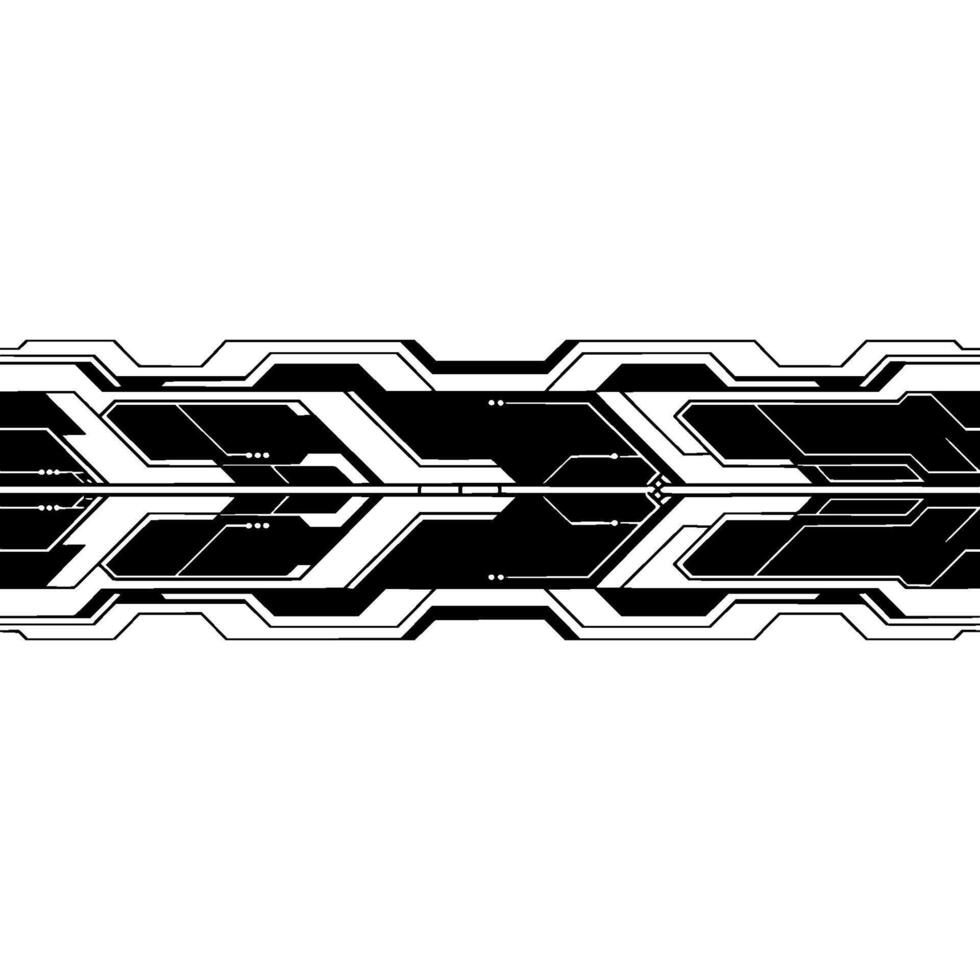 Futuristic Tech Circuit , Abstract Background, Minimalist. vector