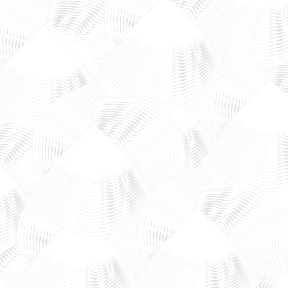 abstract geometrict white wave background vector