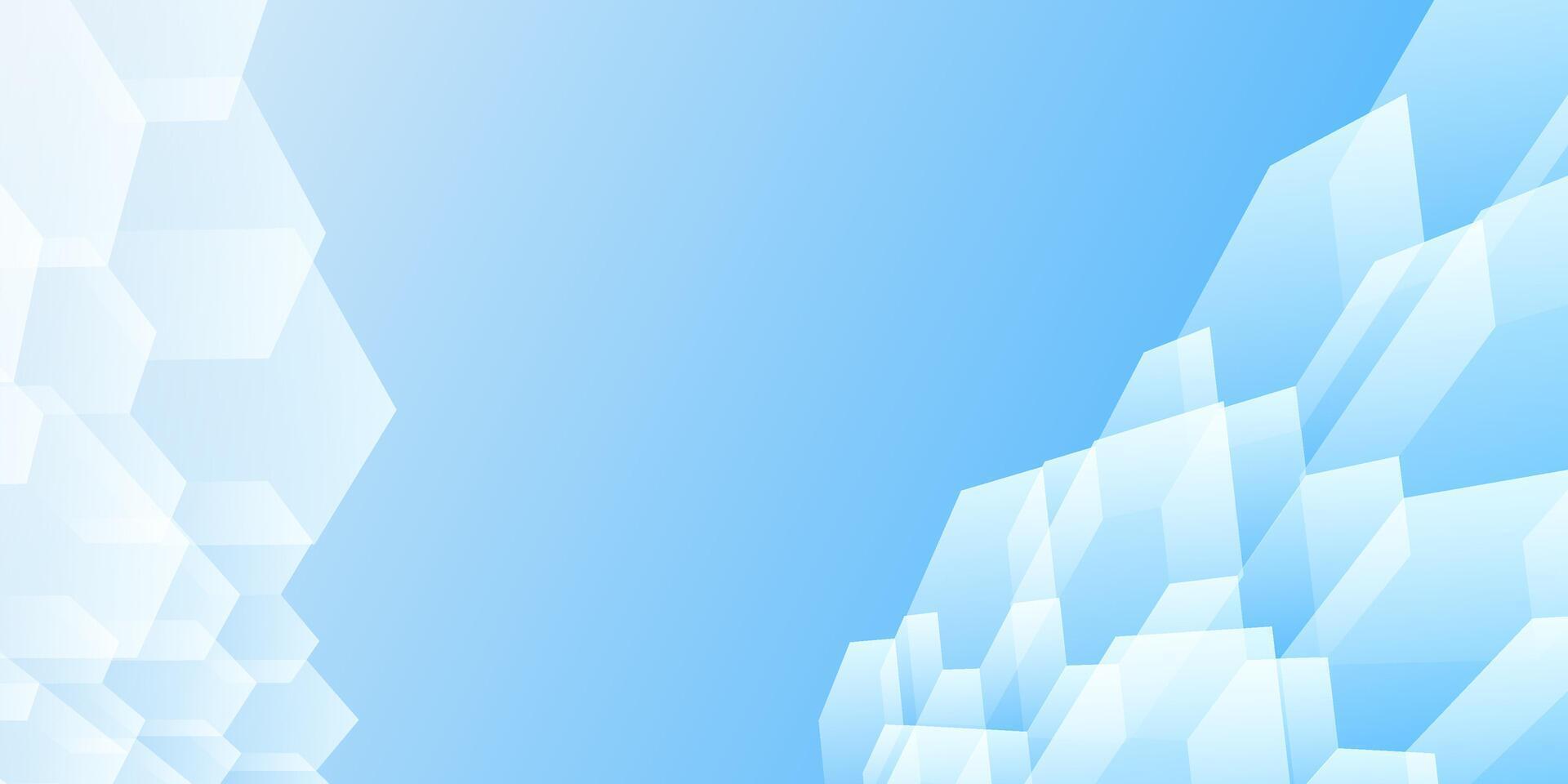 Abstract blue geometric shapes ascension. Abstract design element for banner backdrop presentation background vector