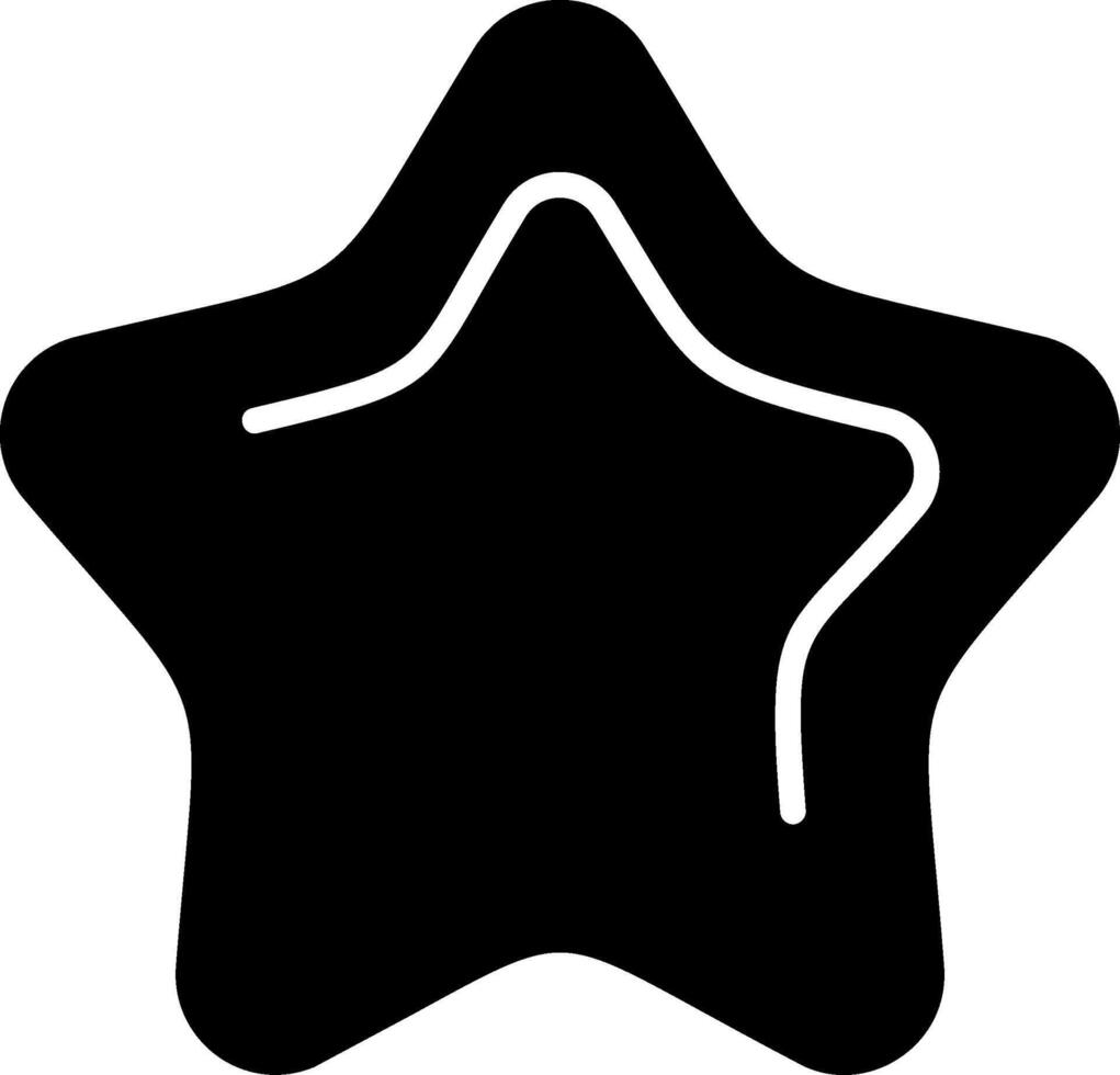 Star Solid EPS Icon vector