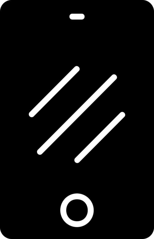 Smartphone Solid Style Icon vector