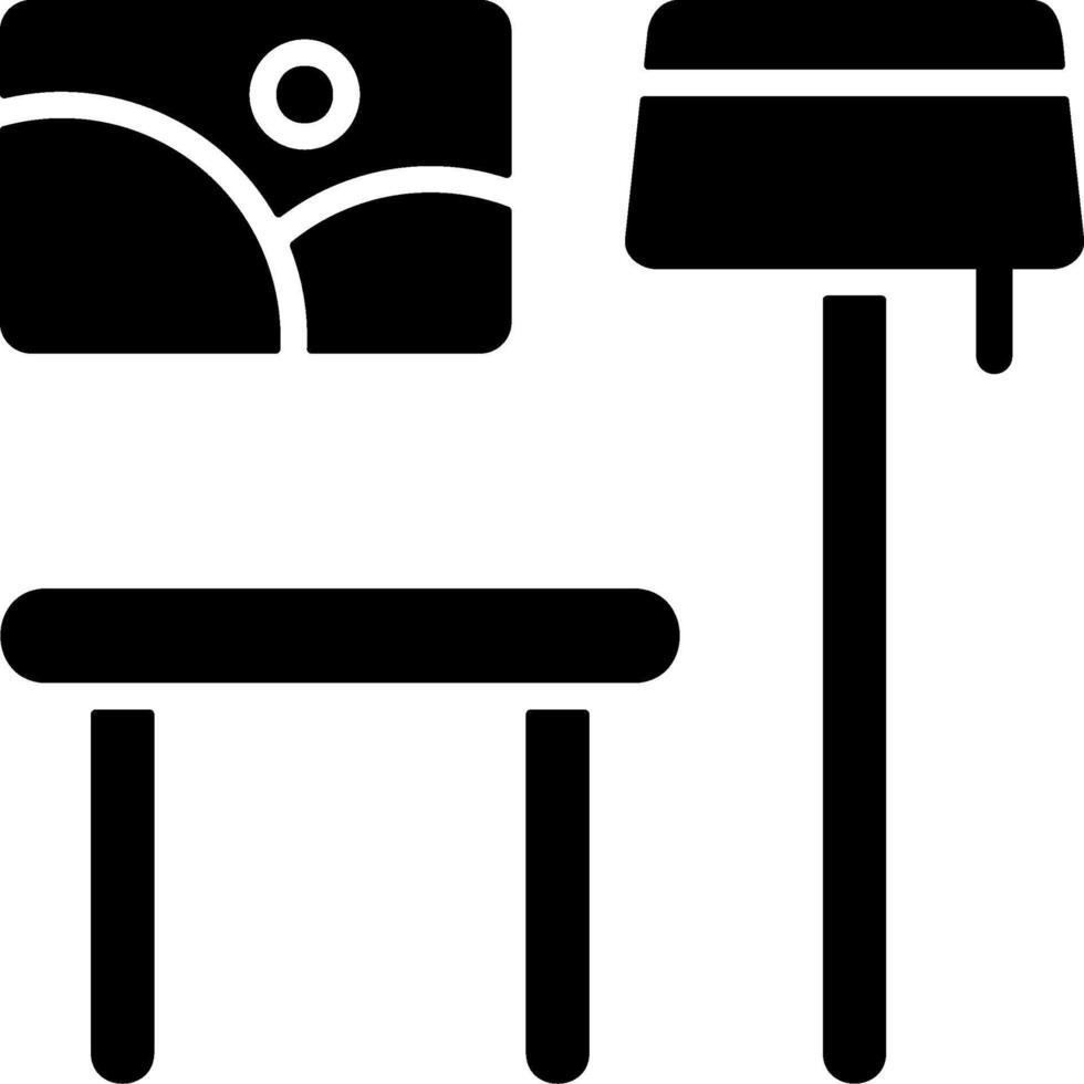 Home Decor Solid EPS Icon vector