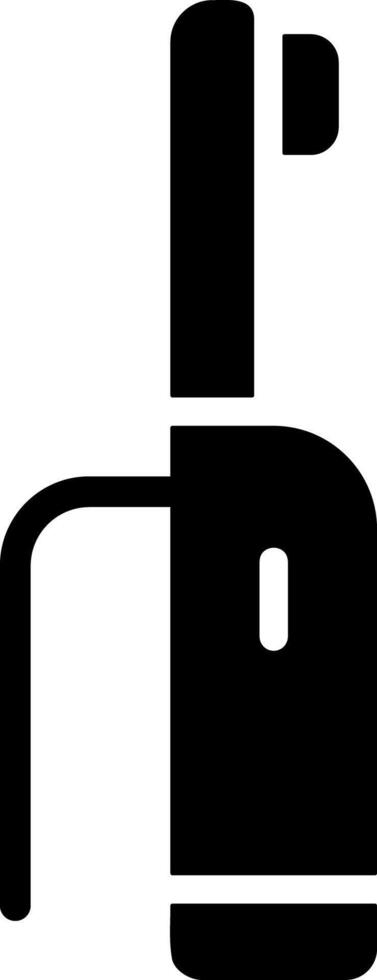 Electric Toothbrush Solid EPS Icon vector