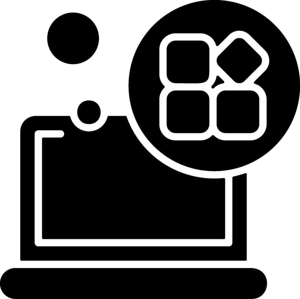APPS Solid EPS Icon vector