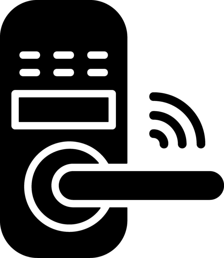 Smart Lock Graphic Icon Design vector