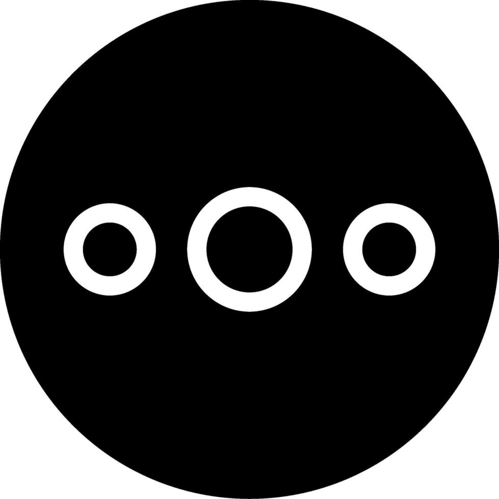 Black More Graphic Icon Design vector